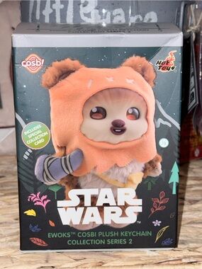 Star Wars Ewoks Cosbi Plush Keychain Series 2 Blind Box SEALED
